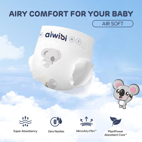 Aiwibi Baby Diapers & Pants | Premium Baby Pants & Diapers