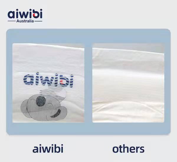 The Front Waist Stickers & Magic Tape of AIWIBI Diapers